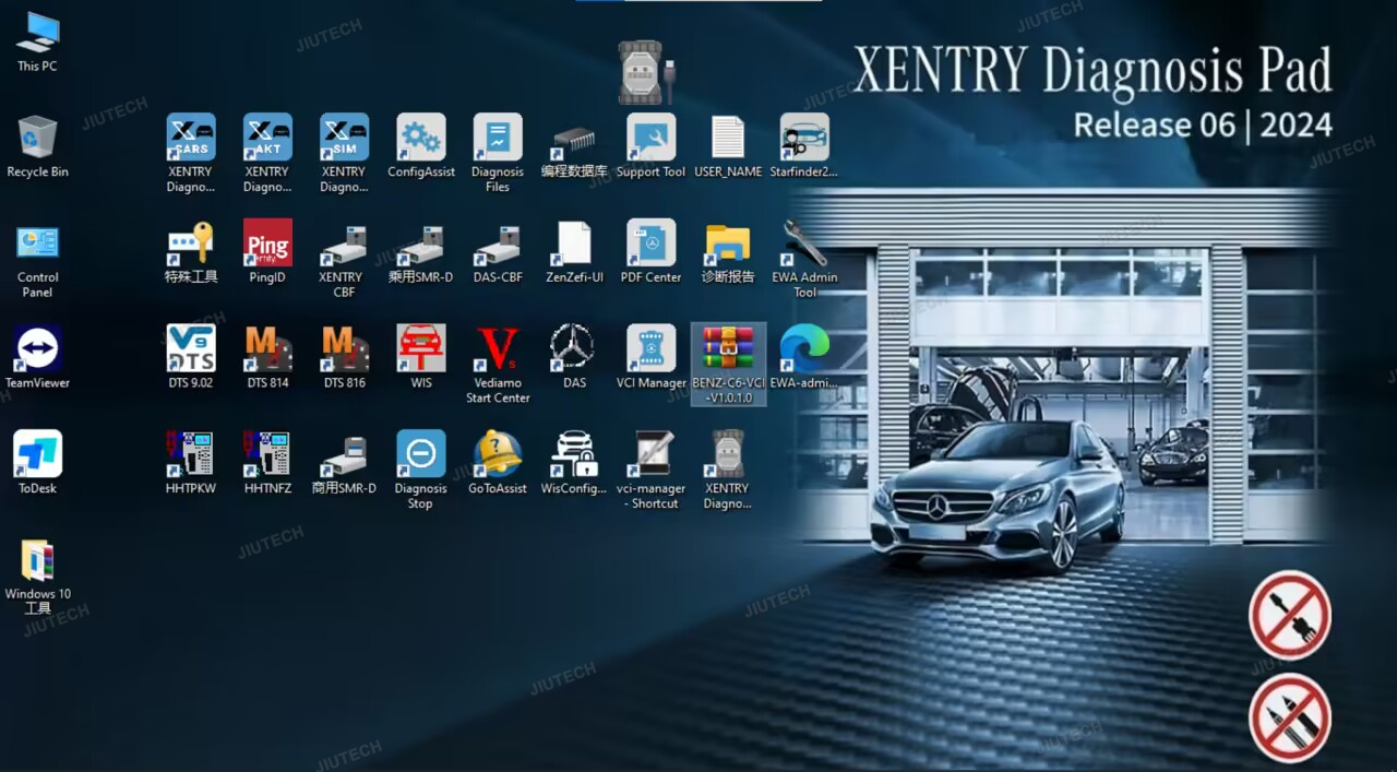 OEM MB Star C6 DoIP мультиплексер с XENTRY DAS Zenzefi DTS Vediamo EPC WIS Диагностический инструмент для грузовика / автомобиля Такой же, как оригинальный SD C6