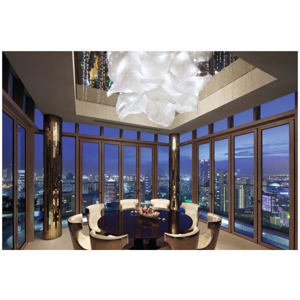 Креативное искусство роскошный кристаллический люстра для выставочного зала или конференц-зала