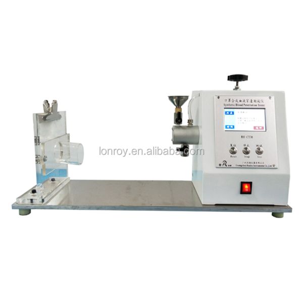 Synthetic Blood Penetration Tester/Blood Penetration Resistance Test Machine Plastic Test
