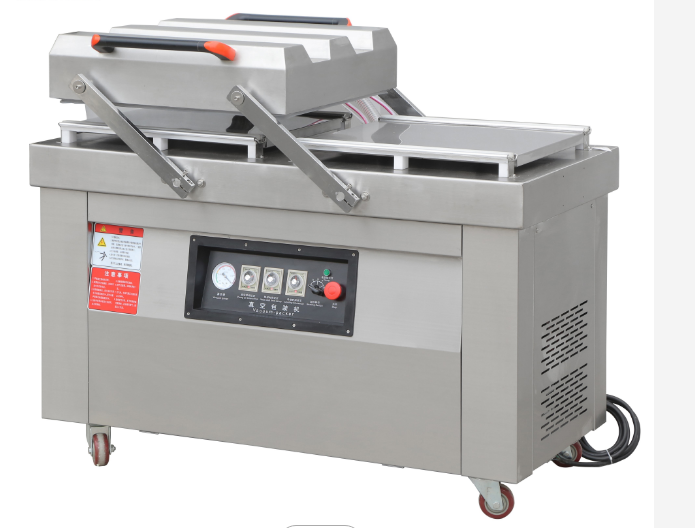 Tipo de aislamiento de empaquetamiento al vacío de la tabla de las barras del total 4pcs de la máquina de la cámara doble