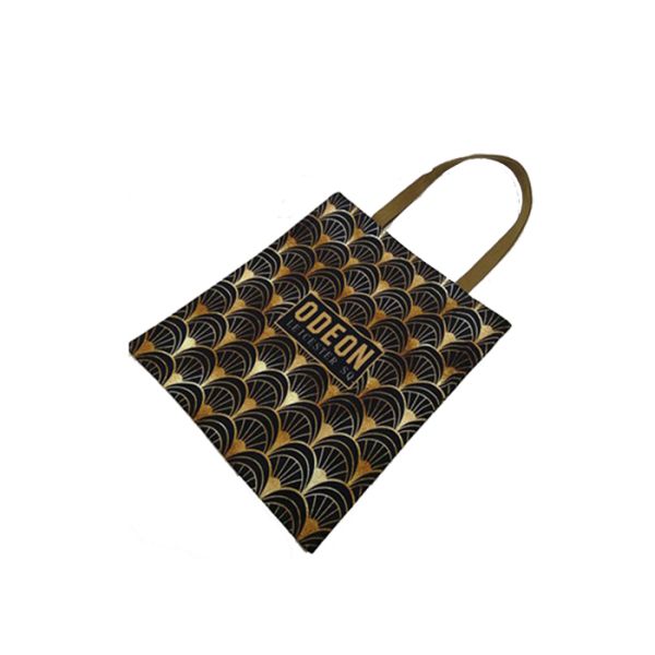 41*38cm Polyester Shopping Bag Heat Transfer Polyester Reusable Grocery Bags