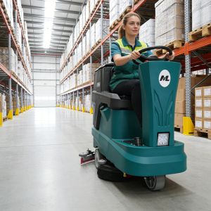 24Gal Industrial Ride On Floor Sweeper Sit On Floor Scrubber for airport