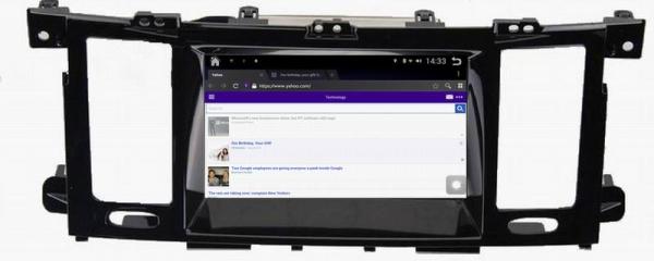 Ouchuangbo car media video stereo android 4.4 Nissan Patrol 2015 support Quad Core CPU GPS Mirror Link SWC BT