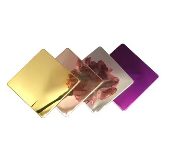 Luxury Grade Polished Stainless Steel Plate With Reflective Surface For Architecture Design