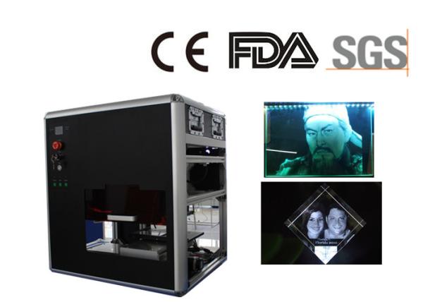 800W Glass Laser Engraving Machine 1 Galvo X / Y / Z Motion Controlled