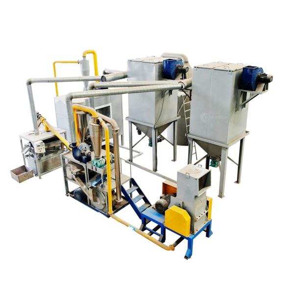 High Separation Rate 55kW Computer Circuit Boards Separating Machine Recycling Plant