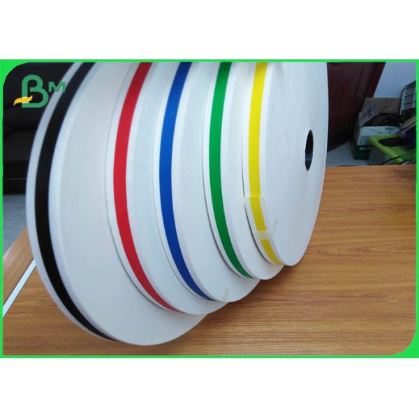 Никакие пластиковые выпивая соломы не завертывают материал в бумагу бумага 15mm белая и покрашенная