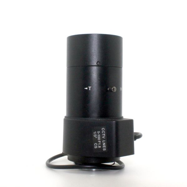Varifocal CS F1.8 CS Mount 100mm 1/3" Auto Iris Lenses