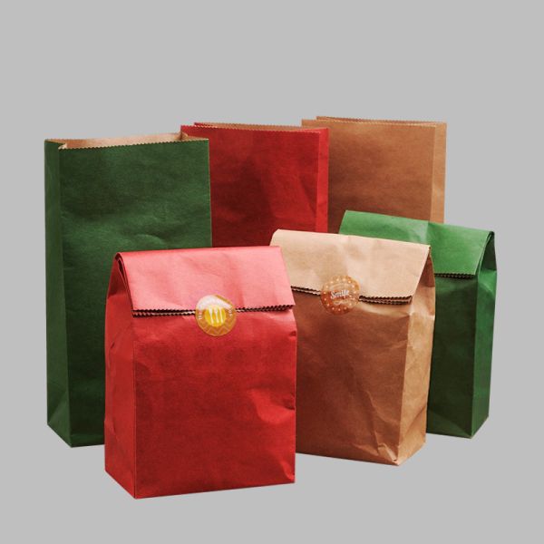 Sushi Packaging Kraft Paper Bag with Advanced Technology and Durable Material