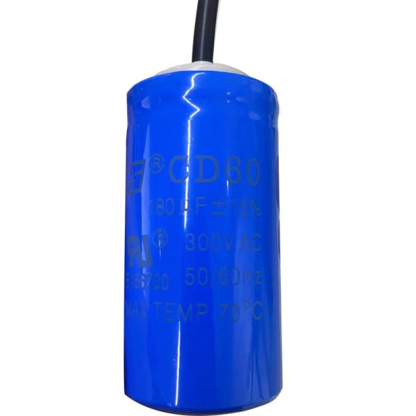 Cd60 180Uf AC Motor Металлизированный полипропиленовый пленочный конденсатор Конденсатор водонасос