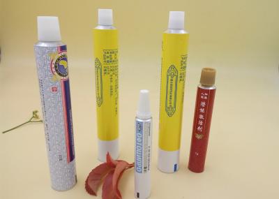 Aluminum Printed Tube Packaging For Ointment Cream / Gel Screw Cap