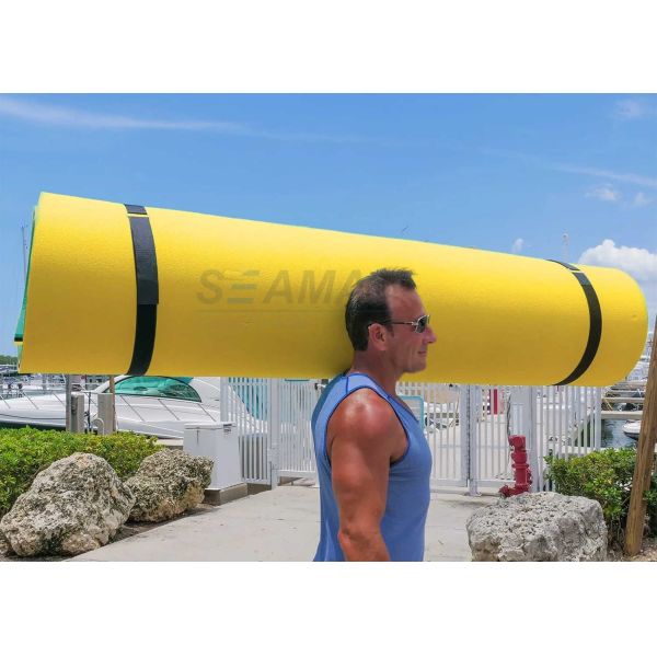 6x18 18 X 6 Feet Floating Water Mat For Boat Lake Ocean Pool 3 Layer Xpe Giant