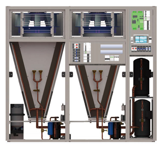 блок AC точности 24kW обеспечить температуру постоянного и условие влажности