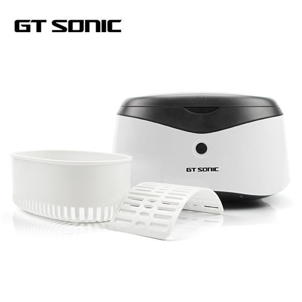líquido de limpeza ultrassônico 35w da joia da capacidade 600ml 5 funcionamentos fáceis do botão dos minutos um