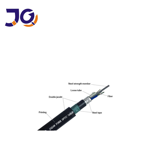 Outdoor GYTA53 2-288cores Armoured Optical Fiber Cable