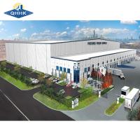 Q355B Construção de Armazém de Estruturas de Aço Armazém de Armazém a Frio Segurança sísmica