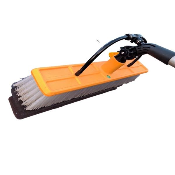 Automatização manual Pincel de pulverização inovador de fibra de carbono para limpeza de painéis solares