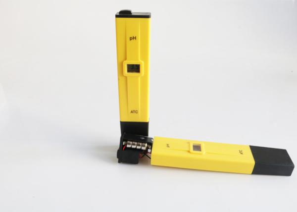 Yellow Glass Electrode Electronic PH Meter High Sensitivity Pen Type Alkaline Tester