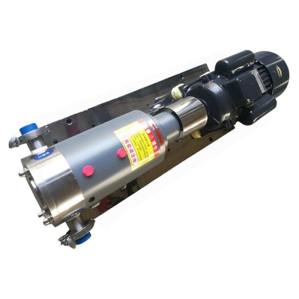 220v Single Phrase Rotary Lobe Pump High Pressure For Transfer Chocolate