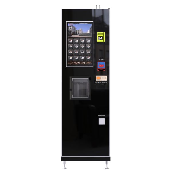 LE308B Fresh ground coffee& milk tea smart vending machine