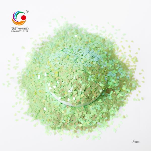 Lipgloss Polyester PET Glitter Powder Glimmer Loose Pigment Bulk Chunky Butterfly Shaped