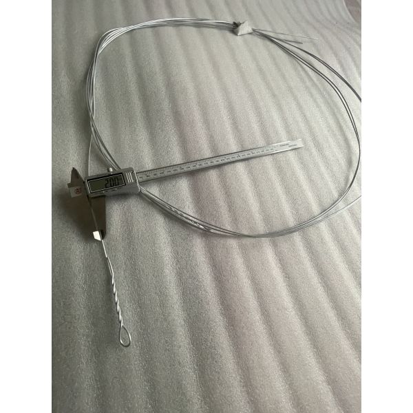 2.00mm*4.27m hot dipped Galvanized Single Loop Quick Link Tie Wire for baling use