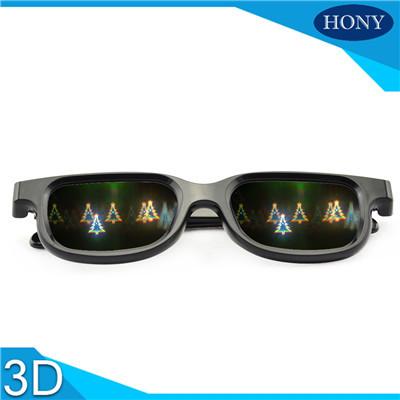 Diffraction Lens 3D Fireworks Glasses For Christmas Party Celebration Use