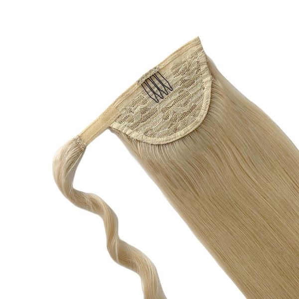 Double Drawn Brazilian Ponytail Hair Extension One Piece with 30 Days Return Refunds