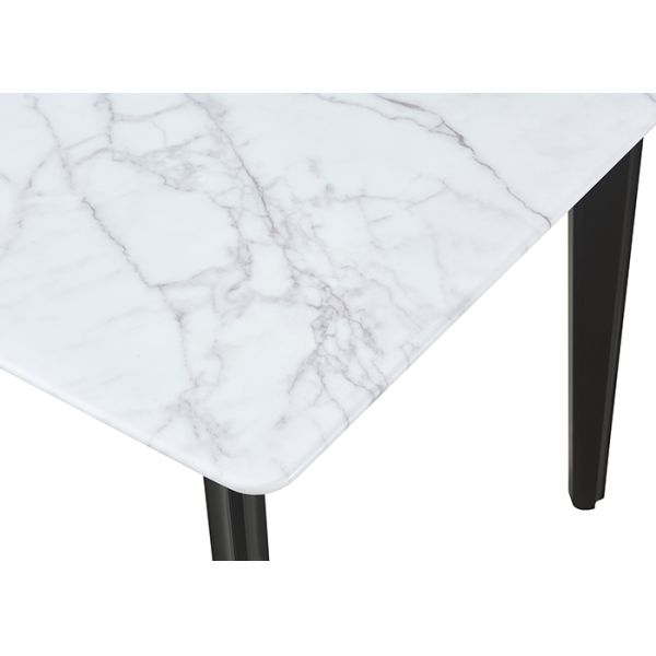Restaurant Solid Wood Modern Rock Slate Dining Table