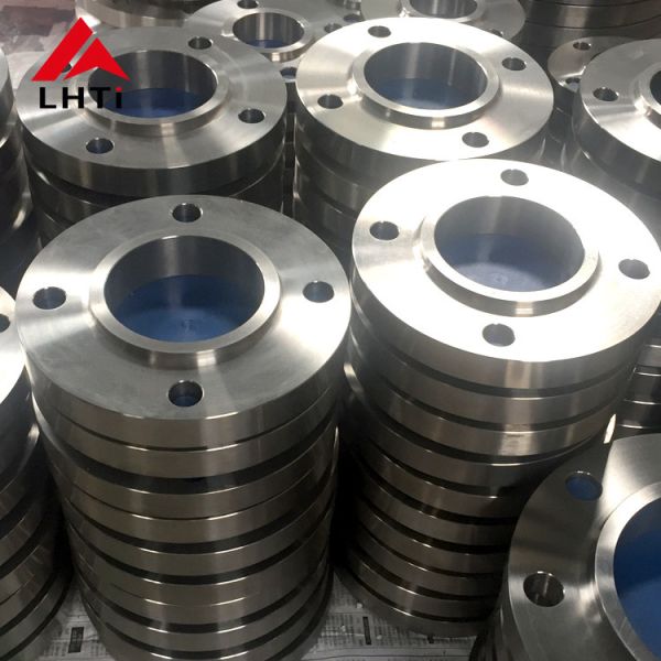 Titanium Slip On Pipe Flange Ti Gr2 Gr5 ASME B16.5 SO Flange Class 150 SORF Raised Face For Chemical Industry