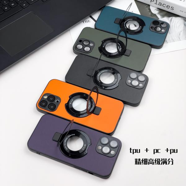 Anti Explosion Waterproof Cell Phone Case Glass Lens Protective Case
