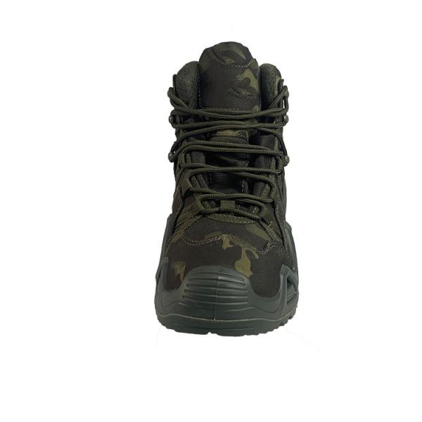 Breathable Mesh Fabric PU Rubber Outdoor Shoes with Waterproofing Function Outdoor Shoes