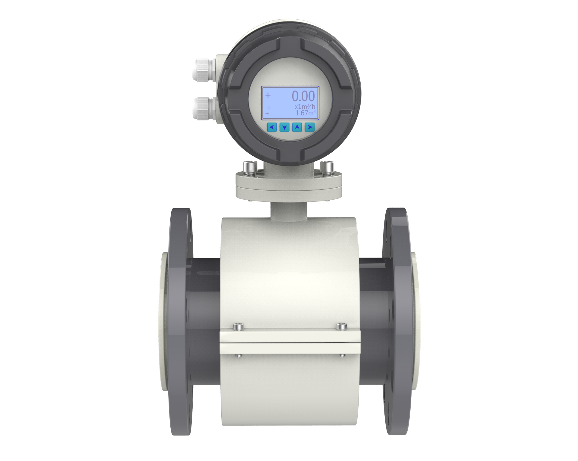 Integrated Electromagnetic Flow Meter