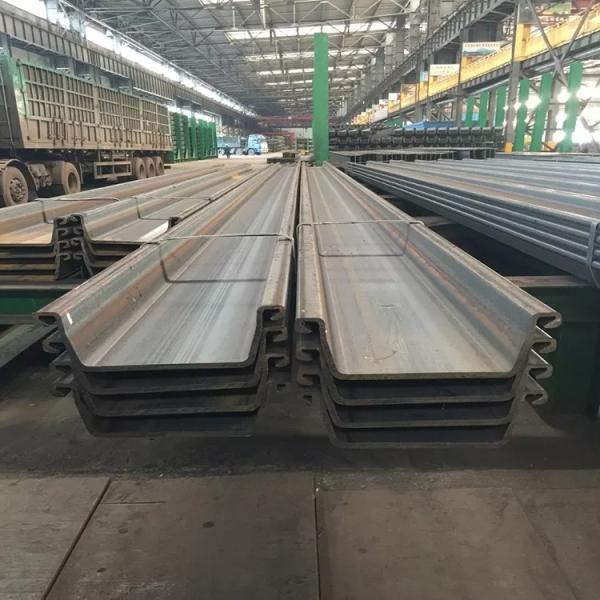High Strength U Shape Steel Sheet Piling For Structural Roofing And Platform
