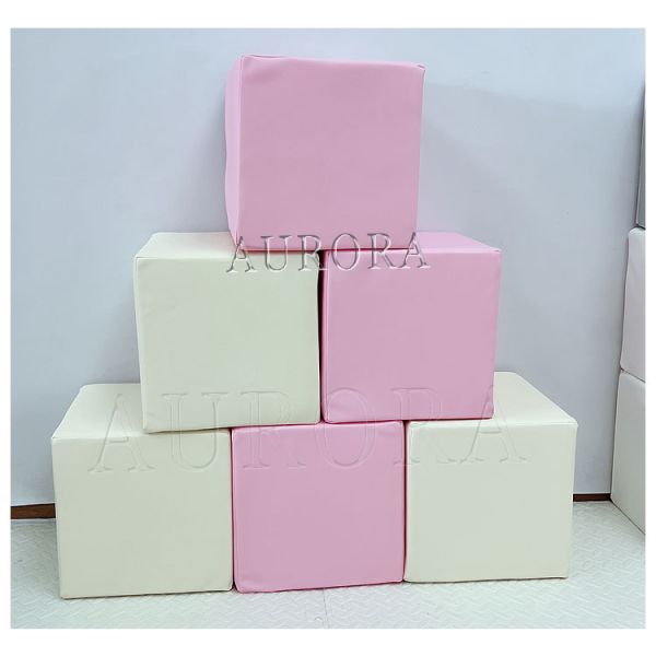 Factory Soft Play Playground Coffee Beige Equipment Indoor Soft Play Round Ball Pit