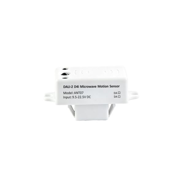 Fixture-Integrated Microwave Motion Sensor ANT07, DALI-2 D4i Output, Self-Contained Application Controller, Compact Size, Square Shape, Ideal For Office & Commercial Lighting