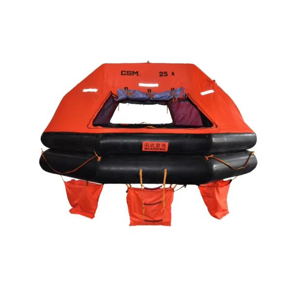 Davit-launched Type Inflatable Life raft Type ADL