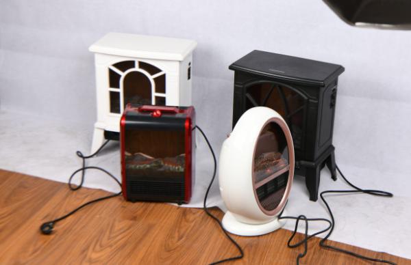 Mini Electric Fireplace And Heater , Freestanding Electric Flame Heaters Various Color