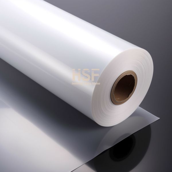 30 мкм прозрачная белая моноаксиально ориентированная полиэтиленовая пленка, для упаковки, сельского хозяйства, строительства, медицины и т.д.