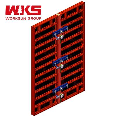 High Strength Steel Formwork System Customized Steel Formwork Panels Reusable