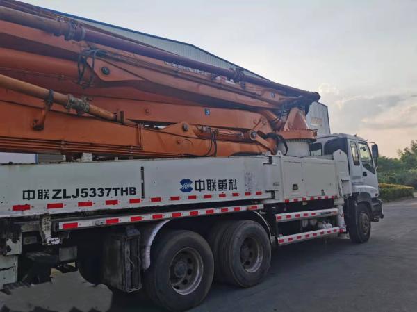 Used 50 Tons Concrete Boom Pump Truck PLC Control System