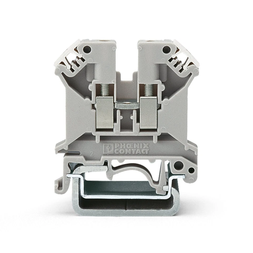 Phoenix Contact Fuse Terminal Connector UK 35 N Feed-through Terminal Block with 1000 V 125 A and Screw Connection
