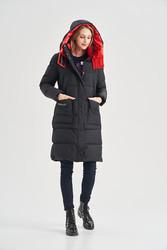 FODARLLOY 2022 Custom OEM Puffer Jacket Women Duck Down Thicken Winter Long Coat Yellow