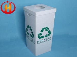 Printable Corrosion Proof PP Corrugated Plastic Trash Bins Foldable