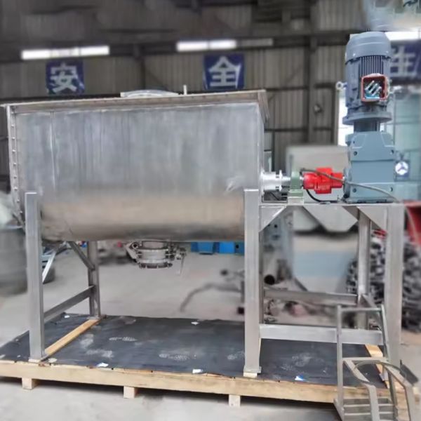 Customized Stainless Steel Ribbon Mixer for High Efficiency Powder Blending in Various Industries