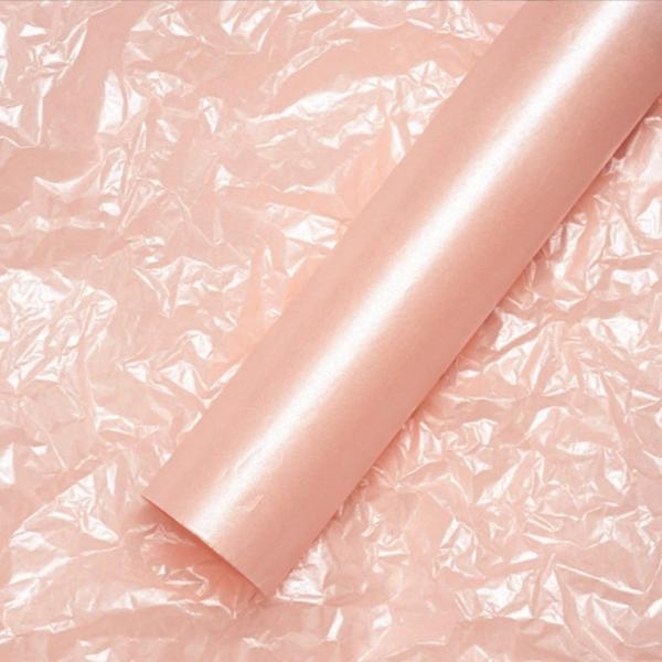 50*70cm Korean-style Thickened Waterproof Pearlescent Pear Paper for Flower Wrapping Bouquet Inner Lining and Cake Baking