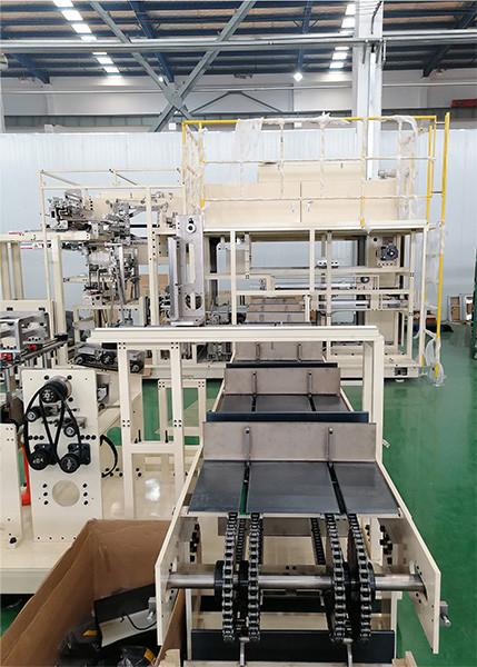 Professional Baby / Adult Diaper Accurate Wrapping Machine Full Servo Motor Control