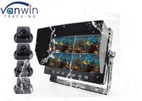 Carro impermeável View Monitor traseiro do ônibus do caminhão de IP69K 7 polegadas com separação 4