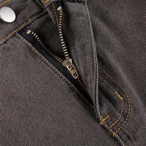 OEM maufactory new European and American women's clothing casual commute love hollow straight tube slim jeans tro