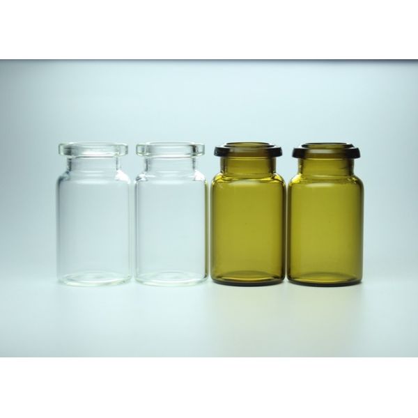 6ml Clear Or Amber Pharmaceutical Borosilicate Glass Tube Vials
